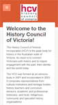 Mobile Screenshot of historycouncilvic.org.au
